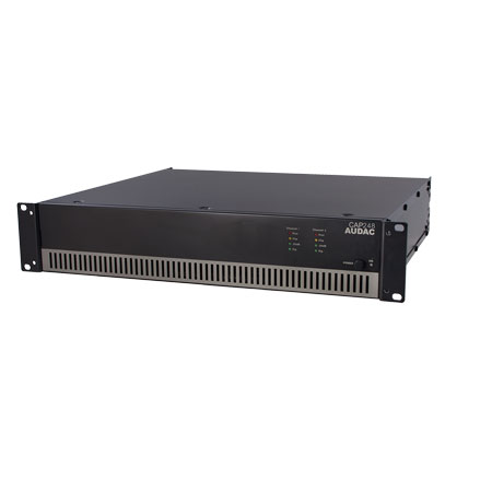 Audac CAP248 dual channel 100v power amplifier - 2 x 480w