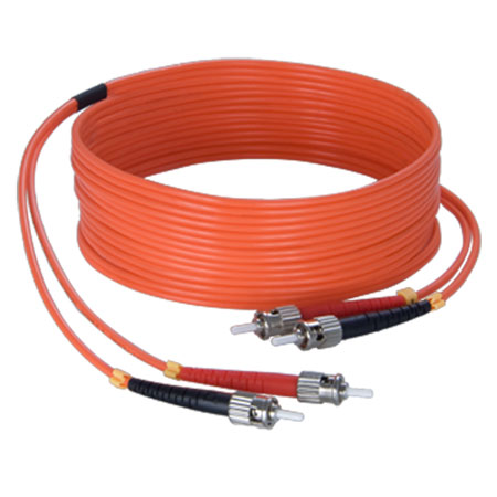 Audac FBS125/15 fiber optic st/pc to st/pc - duplex, 62.5/125?m, lshf - 15m