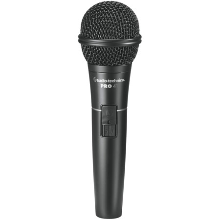 Audio-Technica PRO41 Cardioid Dynamic Vocal Microphone
