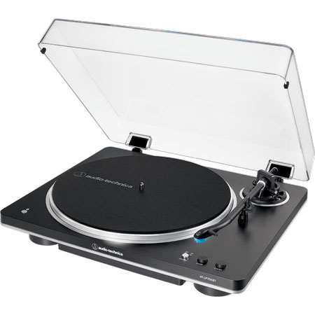 Audio-Technica AT-LP70XBT BS Fully Automatic Wireless Belt-Drive Turntable Black/Silver