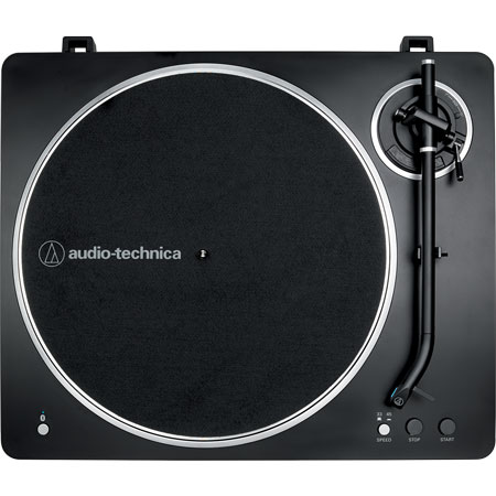 Audio-Technica AT-LP70XBT BS Fully Automatic Wireless Belt-Drive Turntable Black/Silver