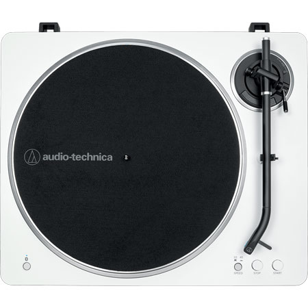 Audio-Technica AT-LP70XBT WS Fully Automatic Wireless Belt-Drive Turntable White/Silver