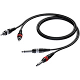 ProCab CLA631/1.5 2 x Jack - 2 x Cinch male -1.5m cable