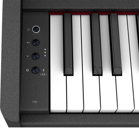 Roland F-107 BKX Digital Piano sa ritam pratnjom (crne boje)