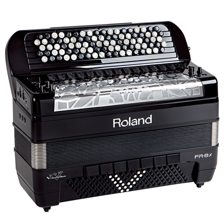 Roland FR-8Xb BK V-Harmonika dugmetara sa zvunicima i USB-om- crna