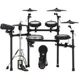 Roland TD-513 Space-saving V-Drums 5 Series kit for home practice, studio recording, and small-stage performances