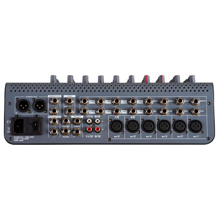 Studiomaster C6XS-12 12 Channel DSP/USB compact mixing console