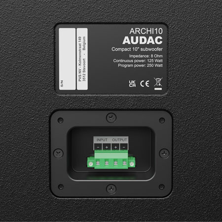Audac ARCHI10/W 