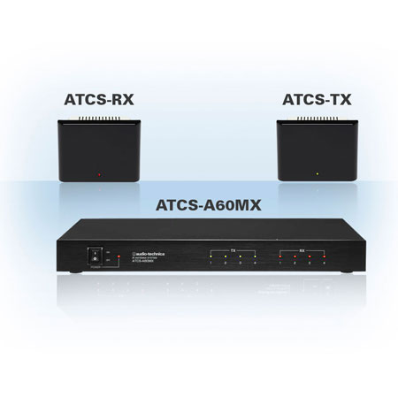 Audio-Technica ATCS-A60MX Controller unit for 4x ATCS-A60TX and 4x ATCS-A60RX