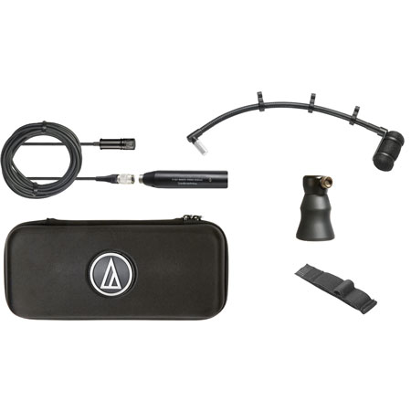 Audio-Technica ATM350PL Cardioid Condenser Instrument Microphone w/ Piano Mounting System (Long)