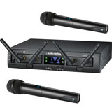 Audio-Technica ATW-1322 2.4GHz Digital Dual Channel Handheld System