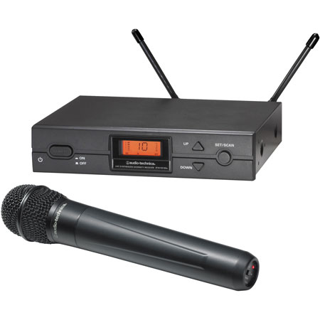 Audio-Technica ATW-2120 Wireless UHF Vocal Set w Dynamic Microphone