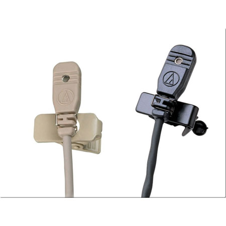 Audio-Technica MT830cW Omnidirectional Condenser Lavalier Microphone