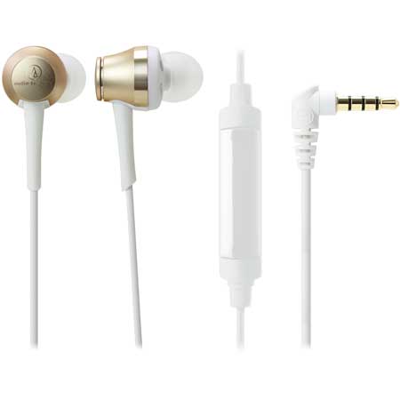 Audio-Technica ATH-CKR70iSBK High-Resolution In-Ear Headphones