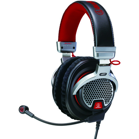 Audio-Technica ATH-PDG1 Open Back Hi-Fi gaming headphones, removable microphone