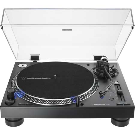 Audio-Technica AT-LP140XPBK Profesionalni Direct drive gramofon