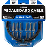 Boss BCK-12 Pedalboard cable kit 12 connectors 3.6m