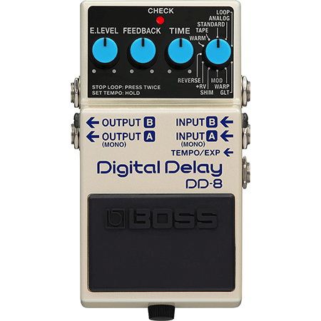 Boss DD-8 Advanced Compact Digital Delay with 11 Delay modes
