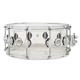 DW DDAC0614SSCL Design Series Acrylic Snare, 6x14