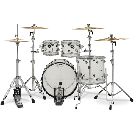 DW DDAC2214CL Design 4-Piece Acrylic Kit, Clear