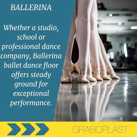 Graboplast Ballerina Baletski pod, 1.5mm