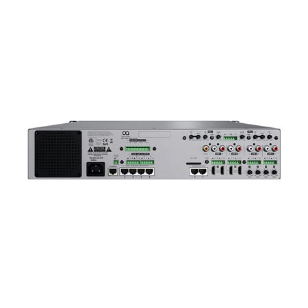 OptimalAudio ZONE4P 4 zone audio controller with DSP, amplification and WebApp