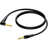 ProCab CLA650/1.5 6.3 mm Guitar Jack male to 6.3 mm Jack Angled male - 1.5m