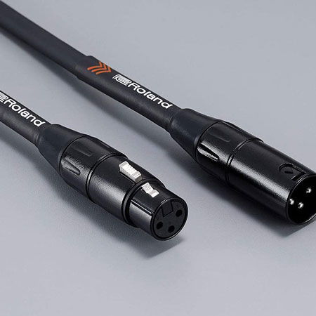 Roland RMC-B20 6m Microphone Cable - Black Series