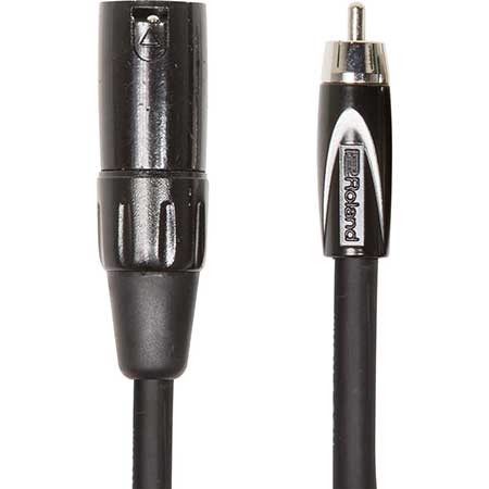 Roland RCC-10-RCXM 3m Interconnect Cable, XLR(Male)-RCA