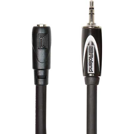 Roland RHC-25-3535 7.5m Headphone Extension Cable, 3.5mm TRS Male to Female