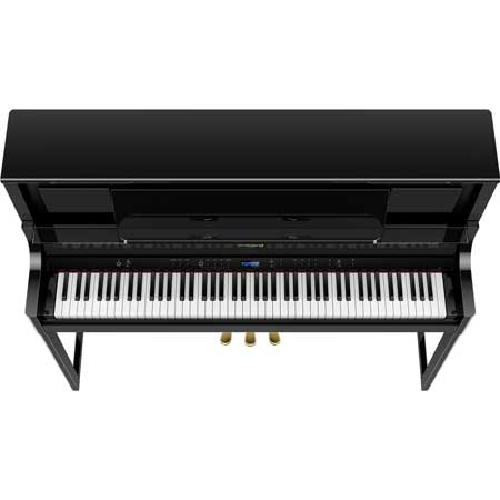 Roland LX-708 PE Digital Piano sa stalkom (sjajne crne boje)