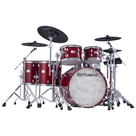 Roland VAD-716 2GC Flagship V-Drums Acoustic Design - Gloss Crimson