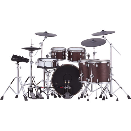 Roland VAD-716 2GE Flagship V-Drums Acoustic Design - Gloss Ebony Finish