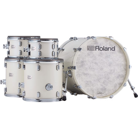 Roland VAD-716 2PW Flagship V-Drums Acoustic Design - Pearl White