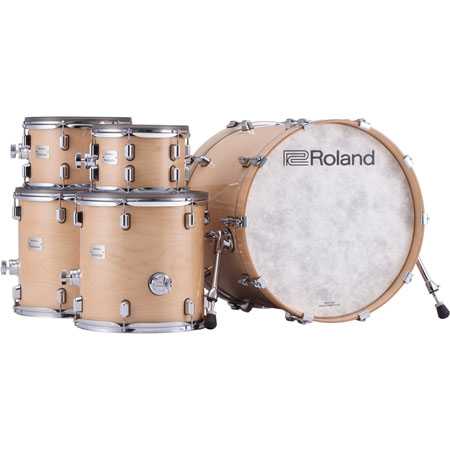 Roland VAD-716 GN Flagship V-Drums Acoustic Design - Gloss Natural Finish