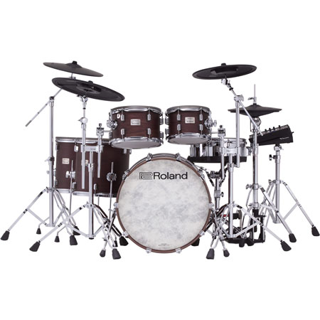 Roland VAD-716 SW Flagship V-Drums Acoustic Design - Satin Walnut