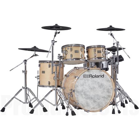 Roland VAD-706 GN Acoustic drum set with (PD-140DS, PDA100, PDA120, PDA140F, VH-14D, 2 x CY-16R-T, CY-18DR, KD-222 i DTS-30S)