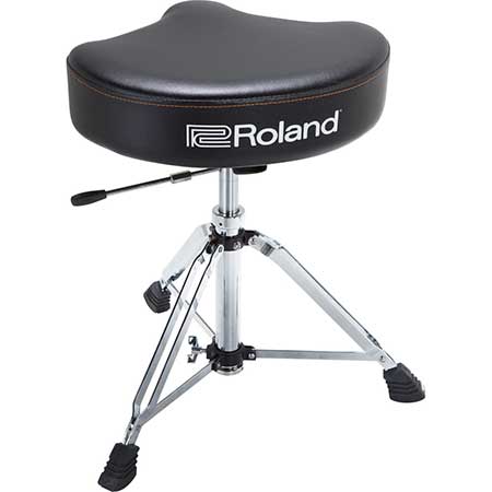 Roland RDT-SHV Saddle Drum Throne, vinyl seat, hydraulic base