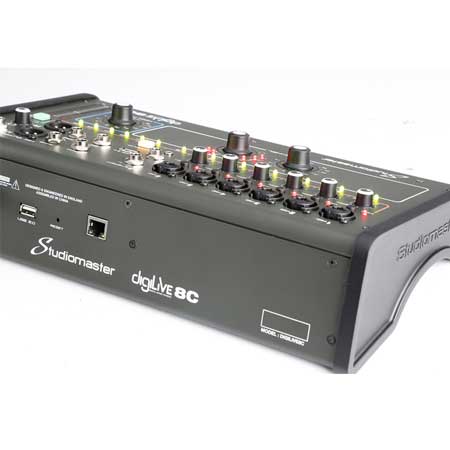 Studiomaster DigiLive 08C 8-Channel Digital mixer